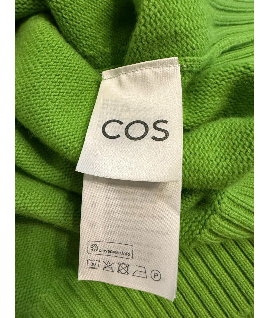 COS Зеленый шерстяной джемпер / свитер, фото 5