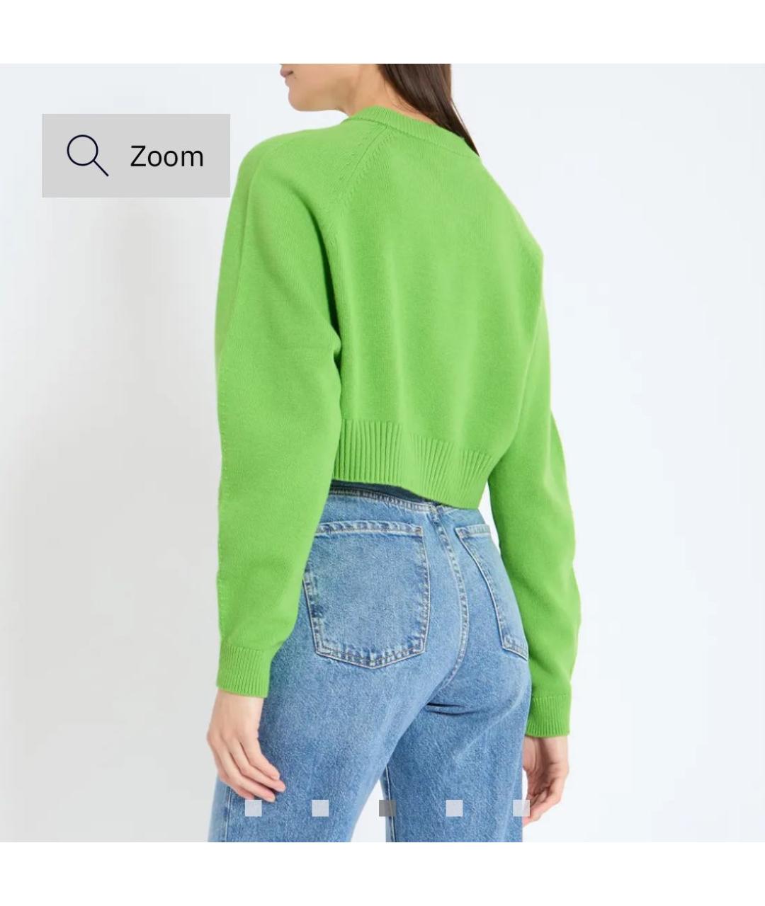 COS Зеленый шерстяной джемпер / свитер, фото 8