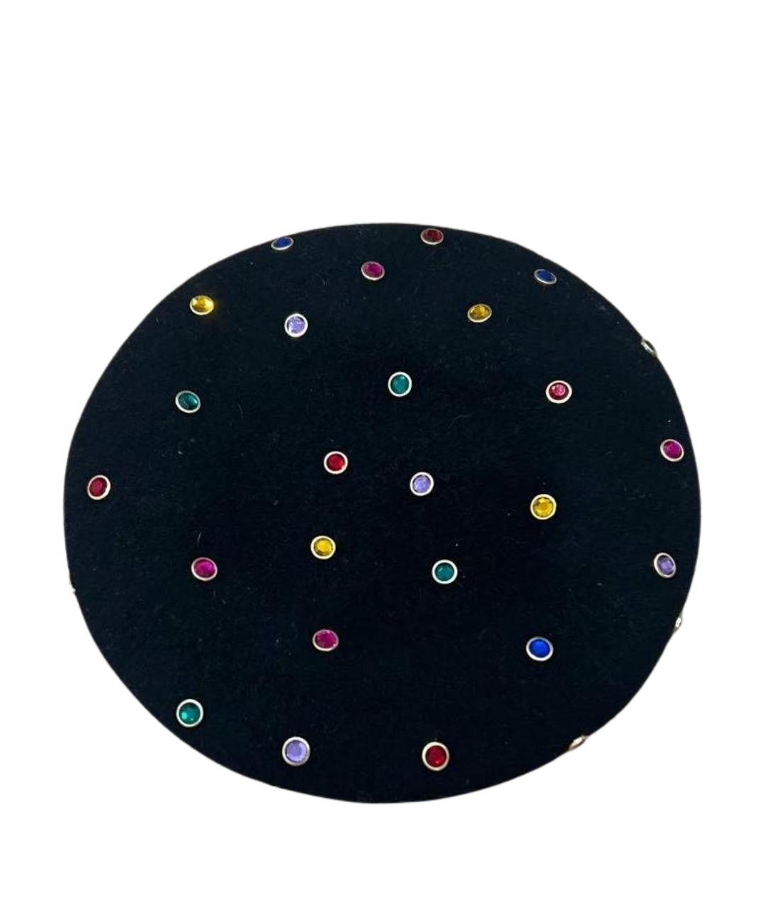 ESCADA Черная шерстяная шапка, фото 1