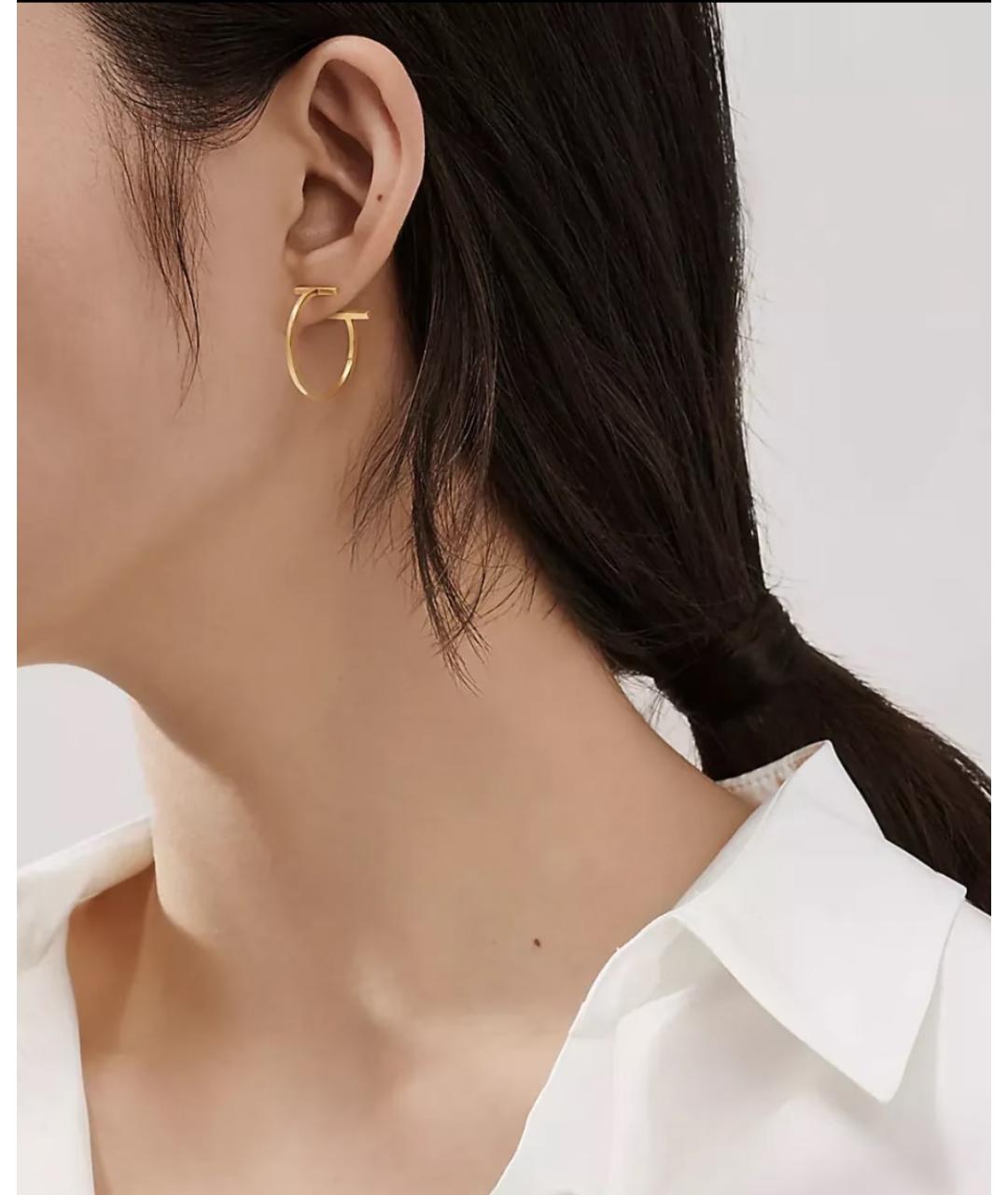 TIFFANY&CO Золотые серьги из розового золота, фото 7