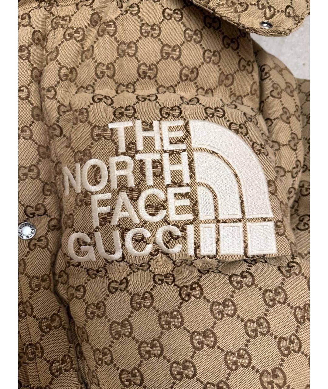 THE NORTH FACE Бежевая хлопковая куртка, фото 4