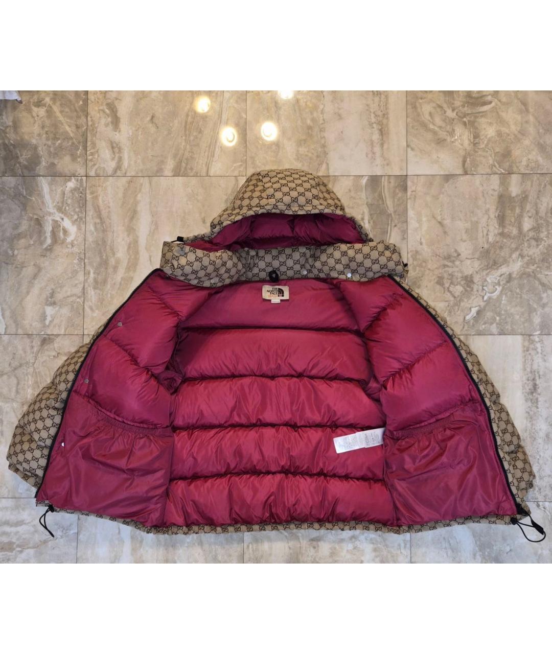 THE NORTH FACE Бежевая хлопковая куртка, фото 5