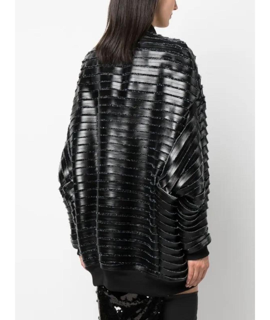 RICK OWENS Черная хлопковая куртка, фото 4