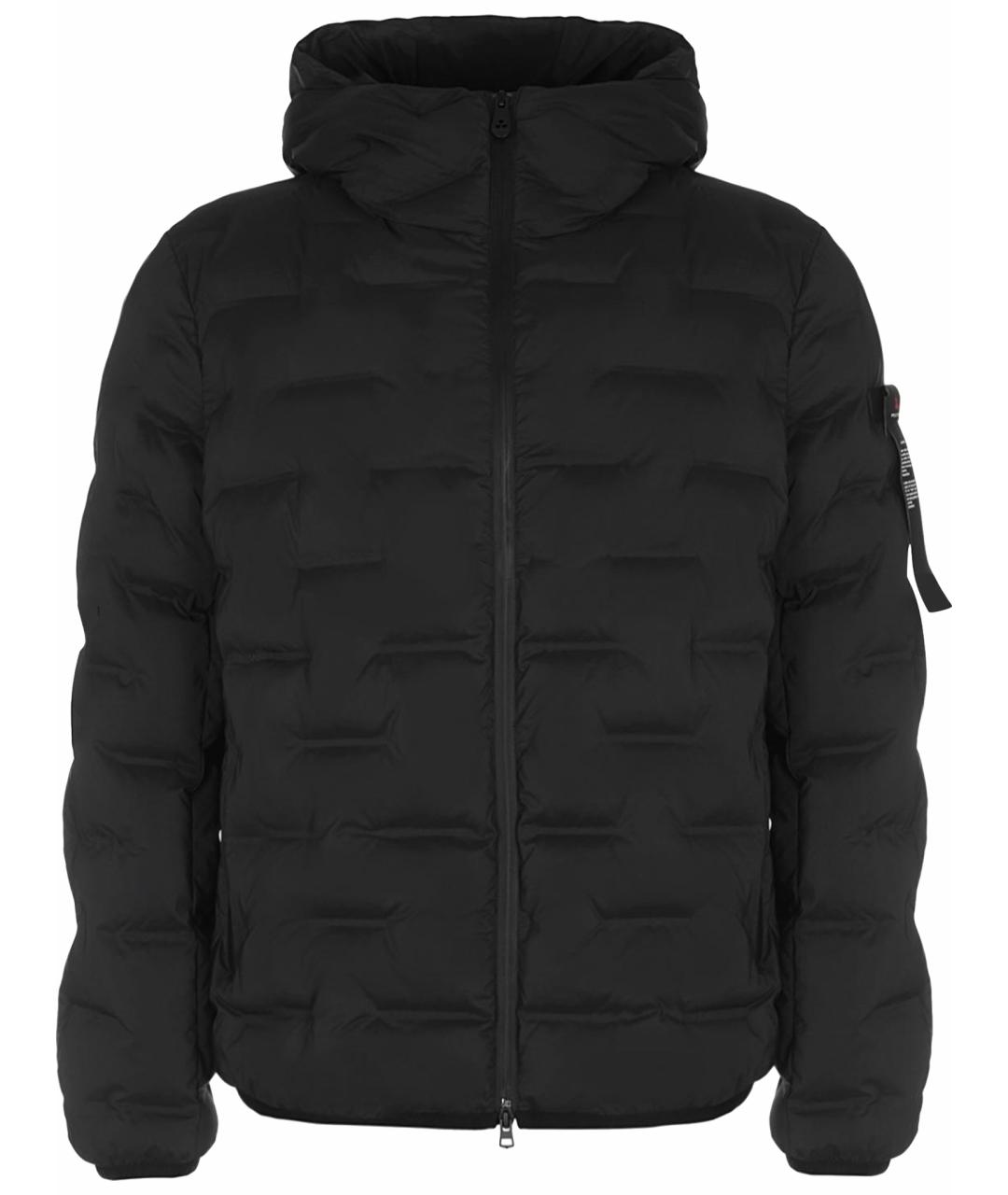 PEUTEREY Черный полиамидовый пуховик, фото 1