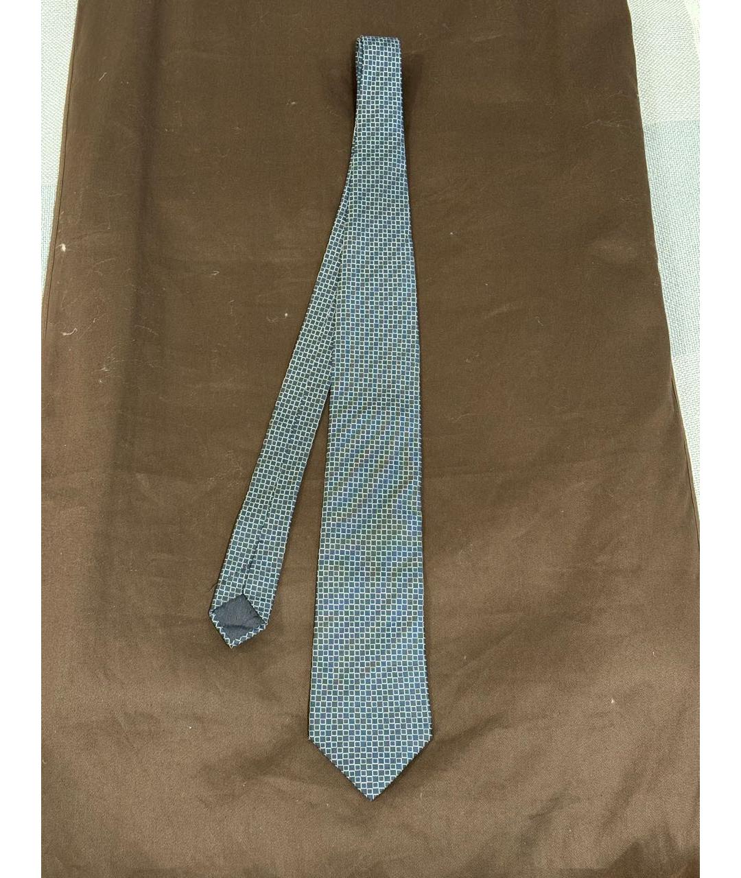 HERMES Мульти шелковый галстук, фото 6