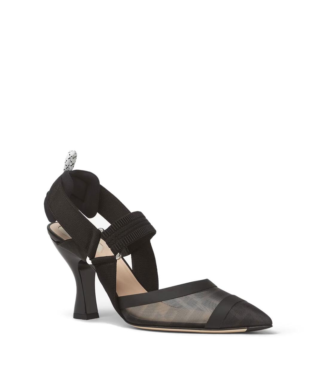 FENDI Черные туфли, фото 3