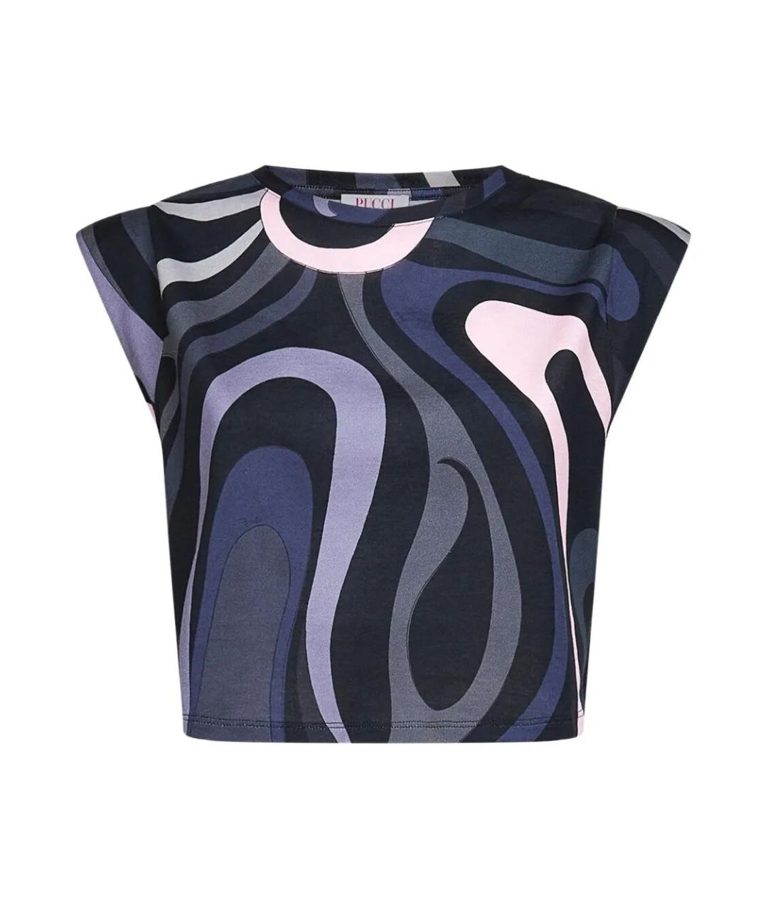 PUCCI Мульти хлопковая футболка, фото 1