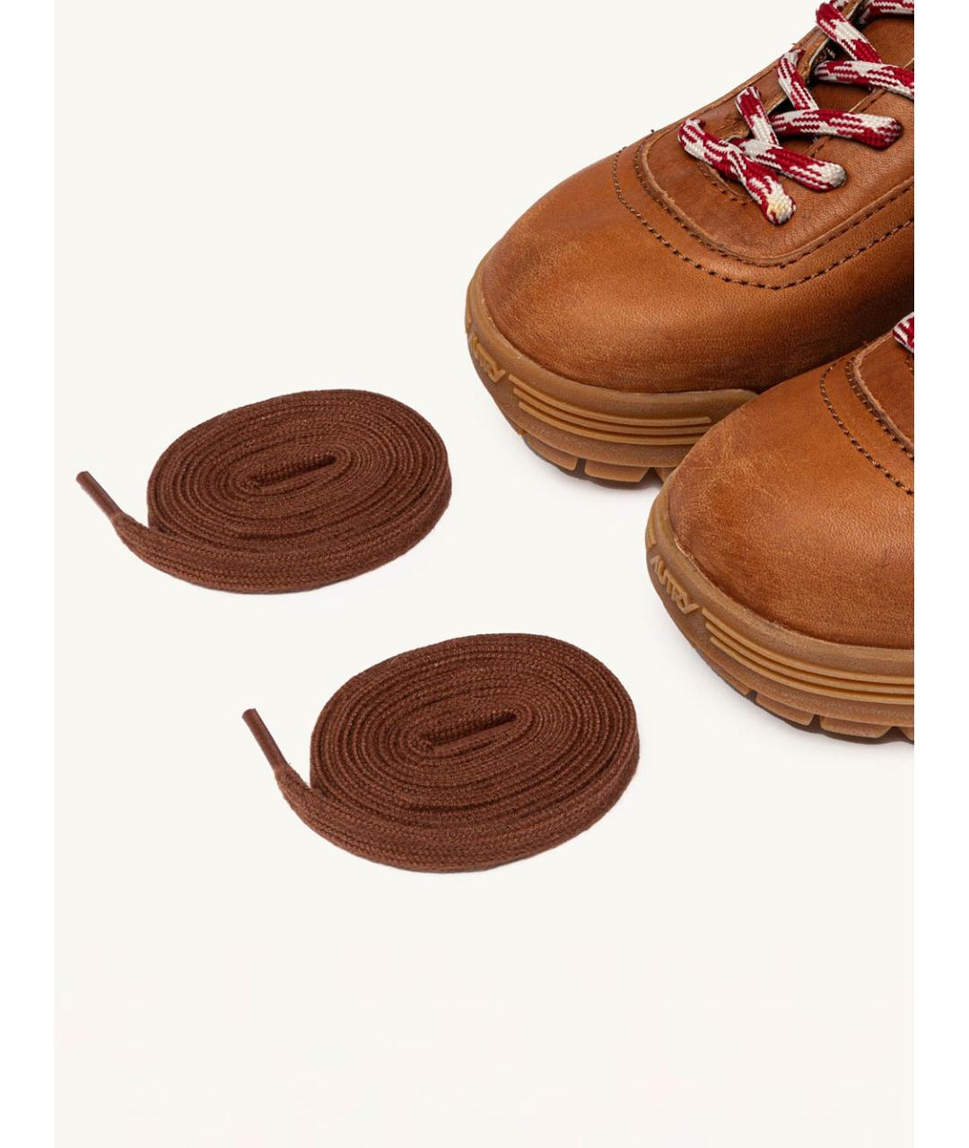 AUTRY Коричневые замшевые ботинки, фото 6