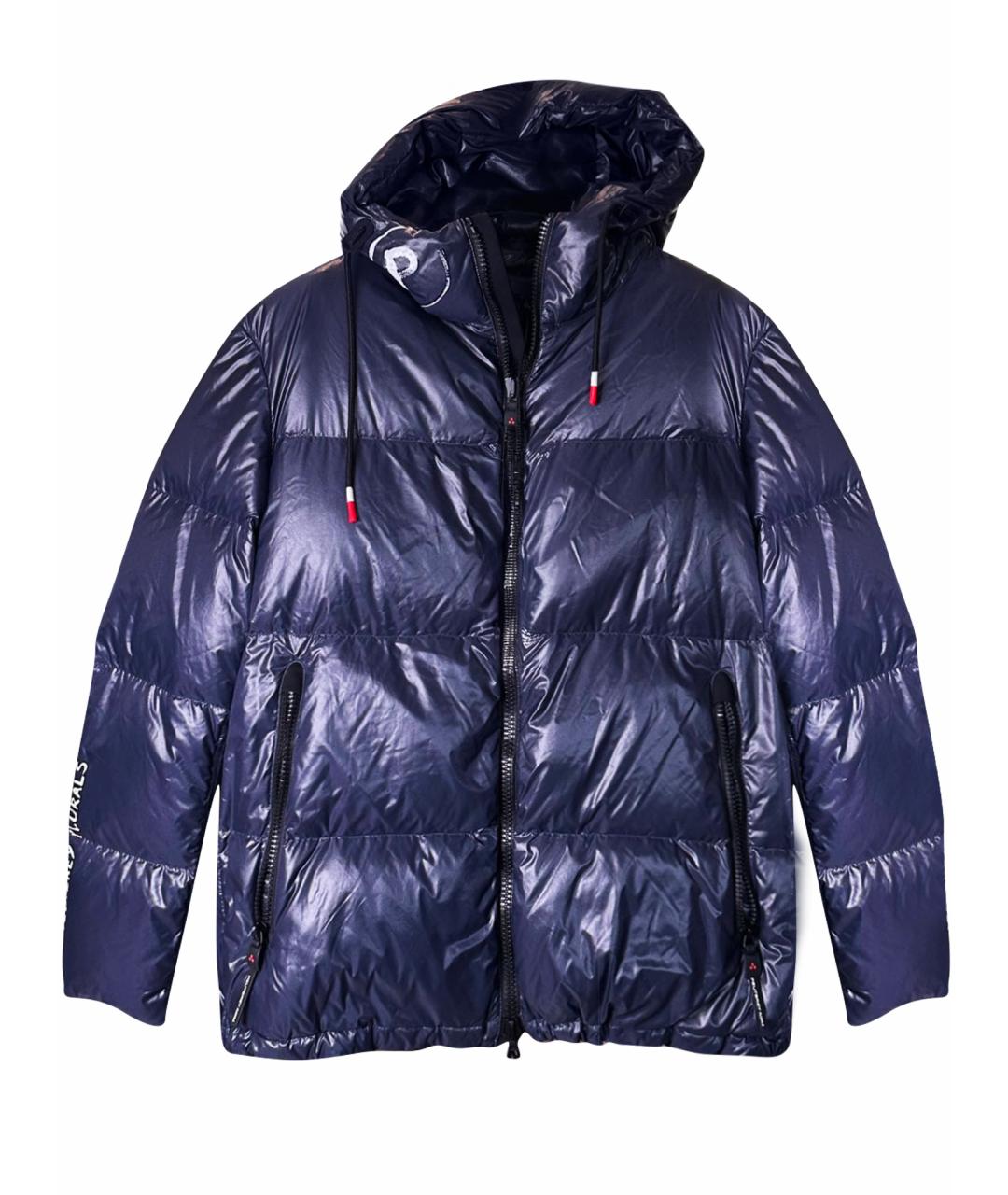 PEUTEREY Темно-синий полиамидовый пуховик, фото 1