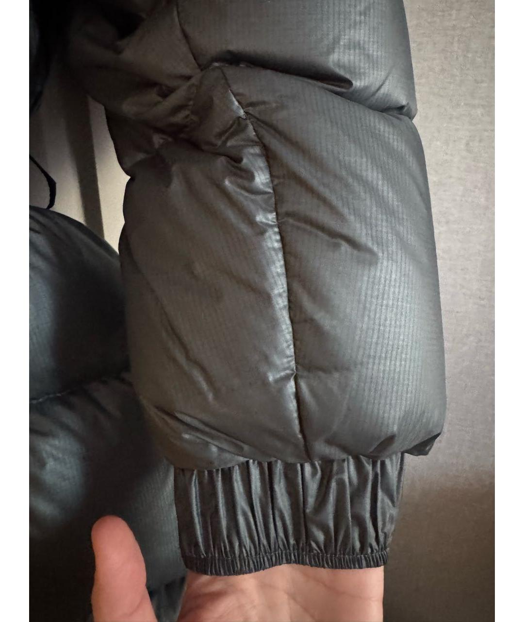 IENKI IENKI Антрацитовый полиэстеровый пуховик, фото 7