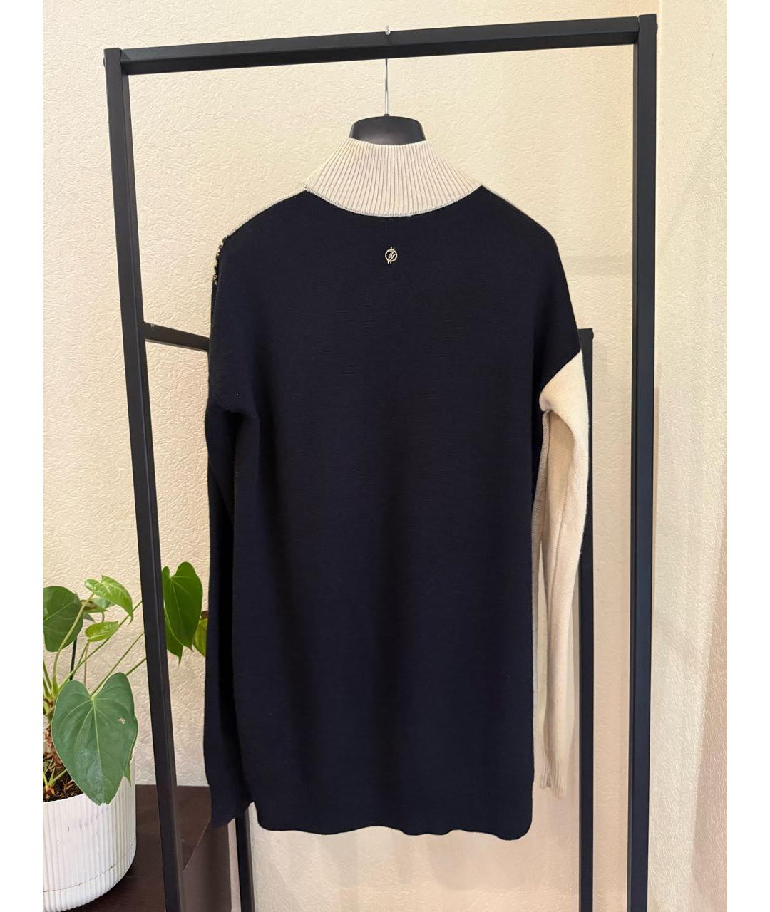 TRUSSARDI JEANS Бежевый шерстяной джемпер / свитер, фото 5