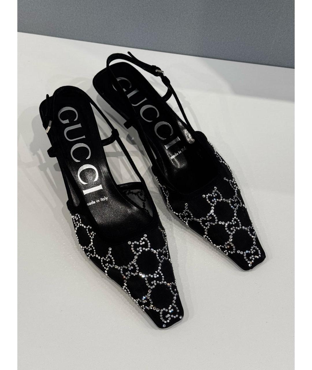 GUCCI Черные туфли, фото 7