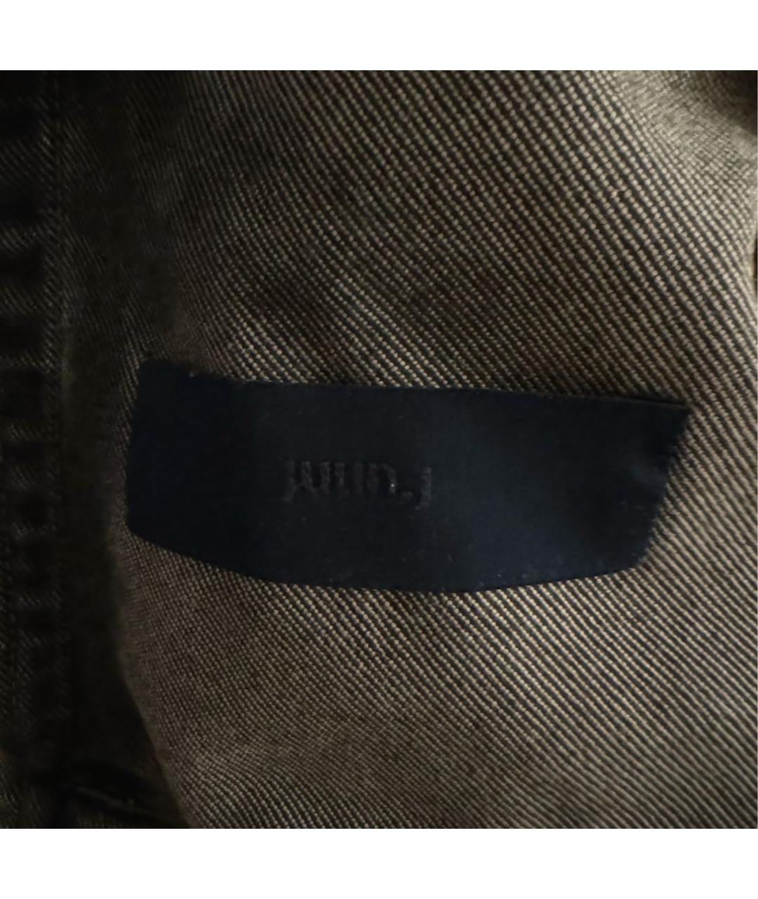 JUUN.J Серая хлопковая куртка, фото 5