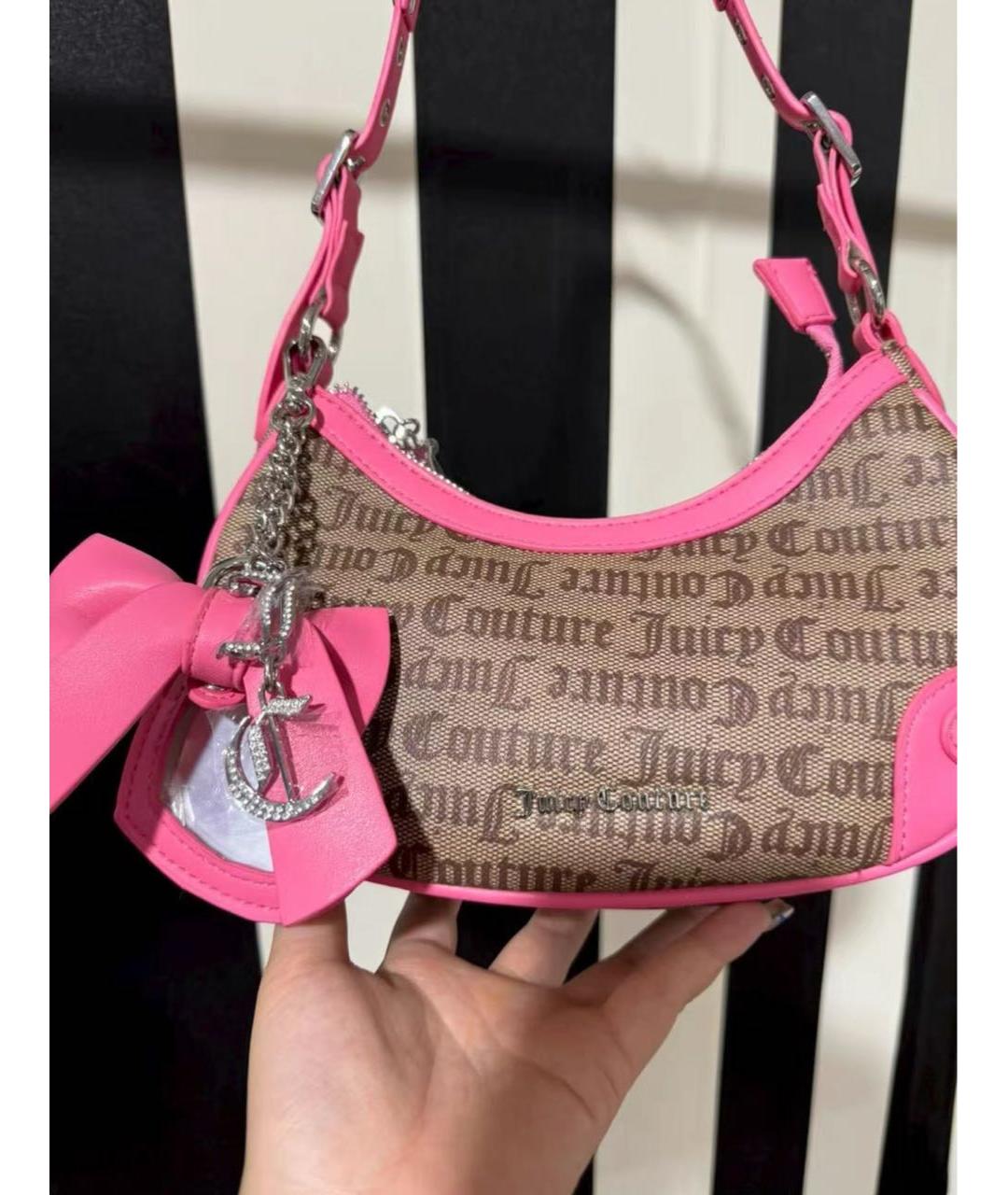 JUICY COUTURE Мульти тканевая сумка с короткими ручками, фото 2