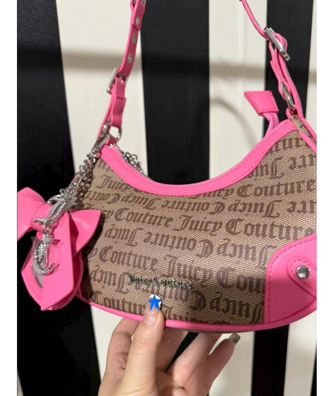 JUICY COUTURE Мульти тканевая сумка с короткими ручками, фото 3