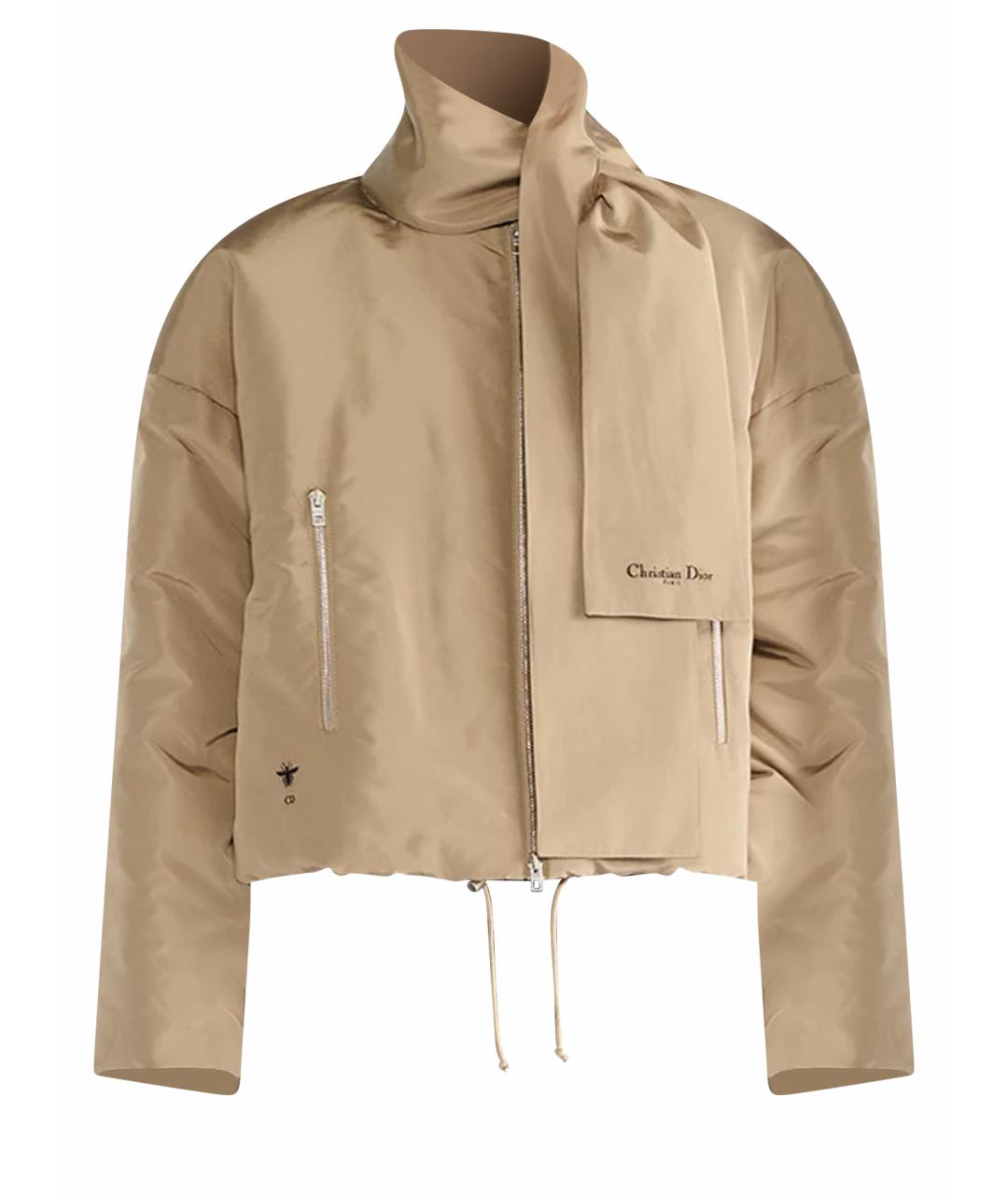 CHRISTIAN DIOR Бежевая куртка, фото 1