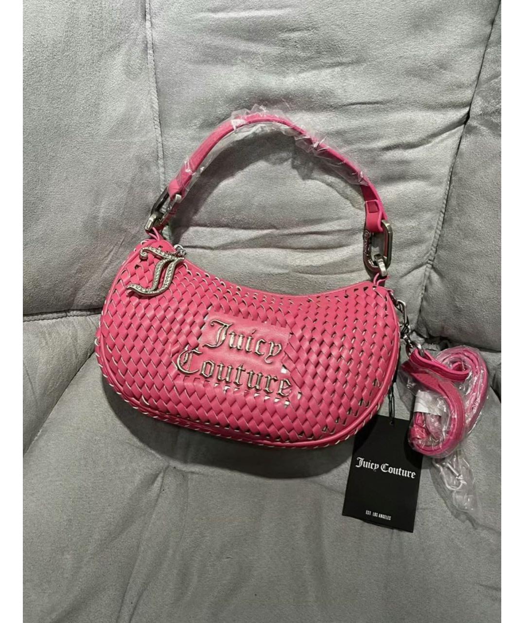 JUICY COUTURE Розовая сумка через плечо, фото 9