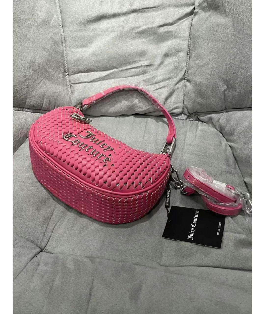 JUICY COUTURE Розовая сумка через плечо, фото 3