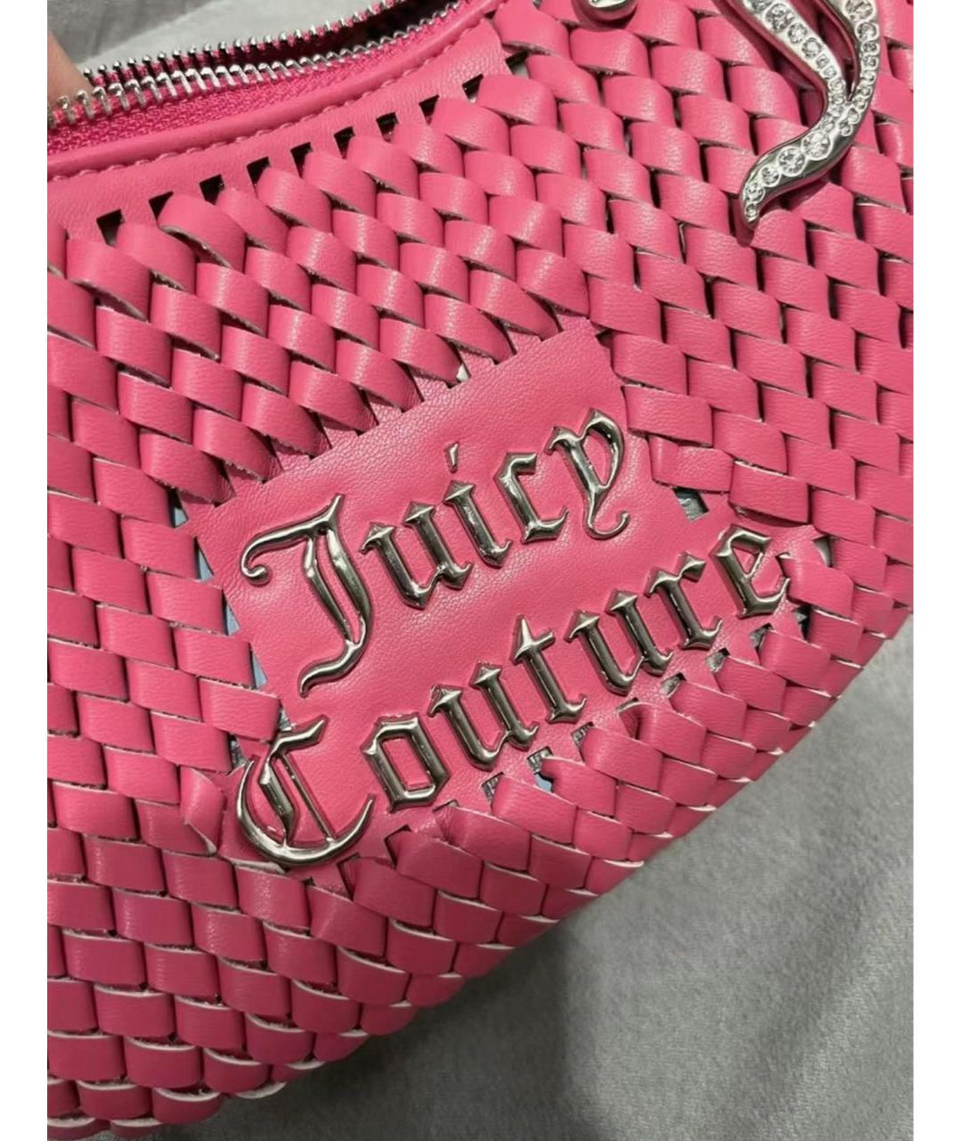 JUICY COUTURE Розовая сумка через плечо, фото 6