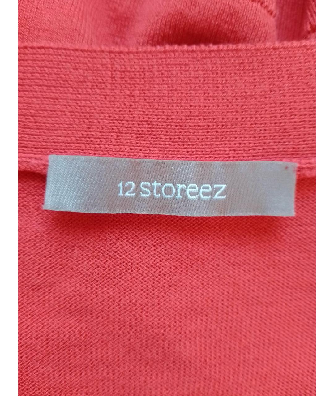 12 STOREEZ Красное шелковое повседневное платье, фото 8