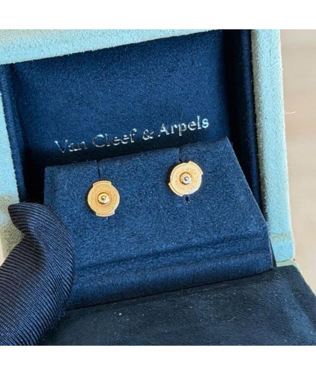 VAN CLEEF & ARPELS Золотые серьги из желтого золота, фото 4