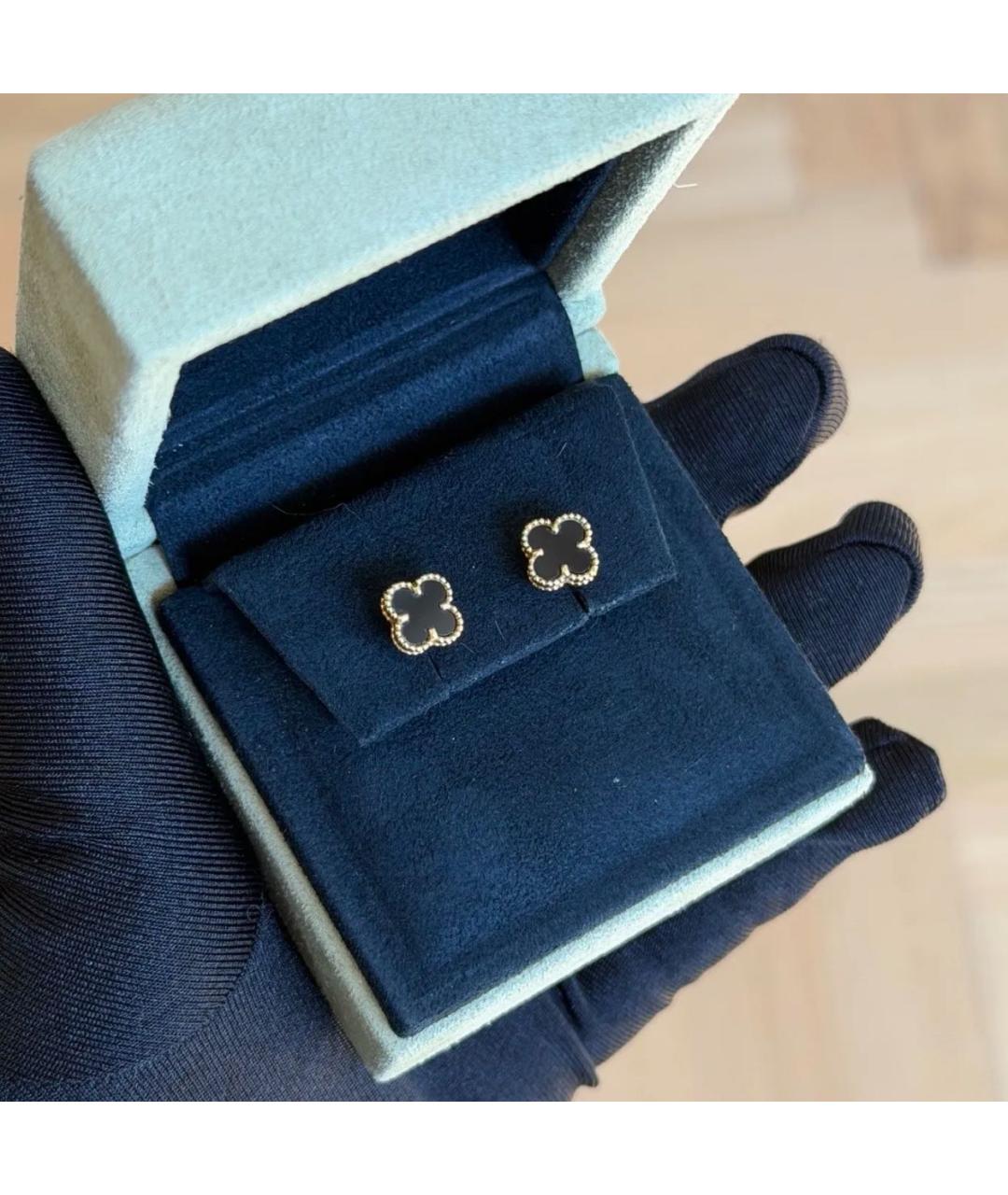 VAN CLEEF & ARPELS Золотые серьги из желтого золота, фото 2