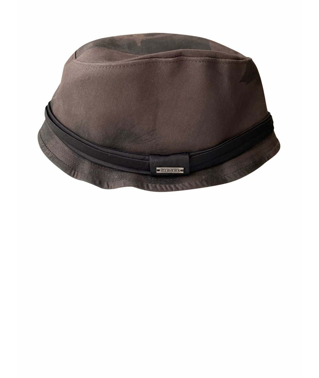 DIESEL Антрацитовая хлопковая шляпа, фото 1