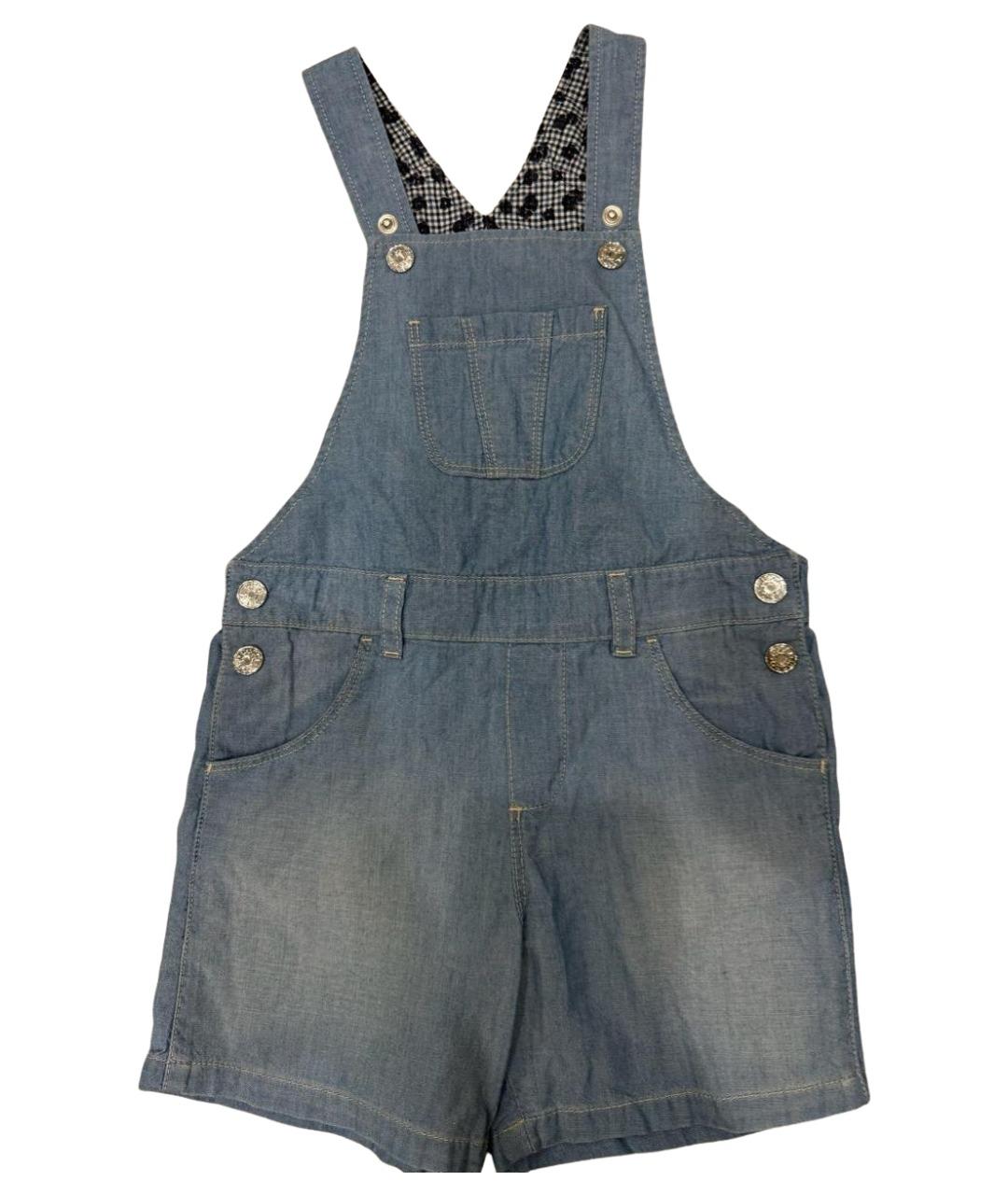 GUCCI KIDS Голубой деним комбинезон, фото 1