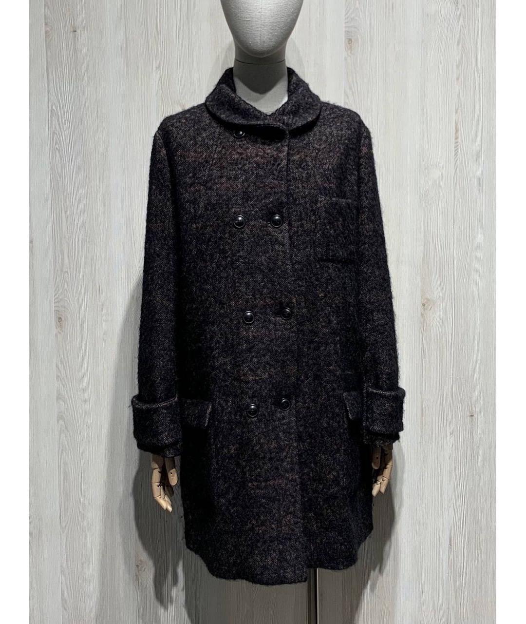 BOTTEGA VENETA Коричневое шерстяное пальто, фото 7