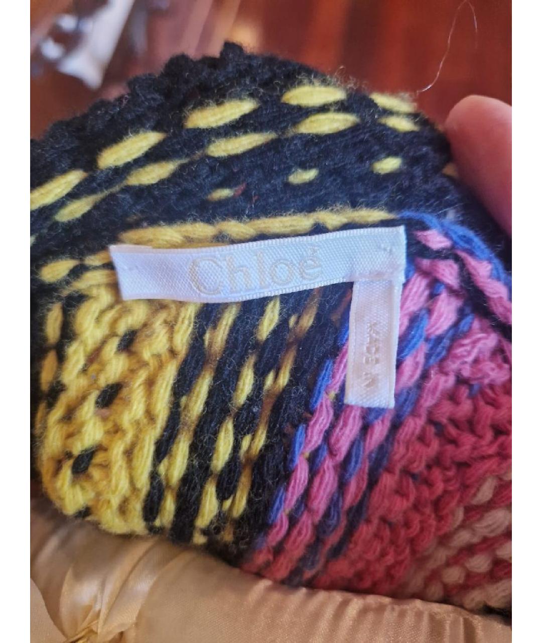 CHLOE Мульти кашемировый джемпер / свитер, фото 3