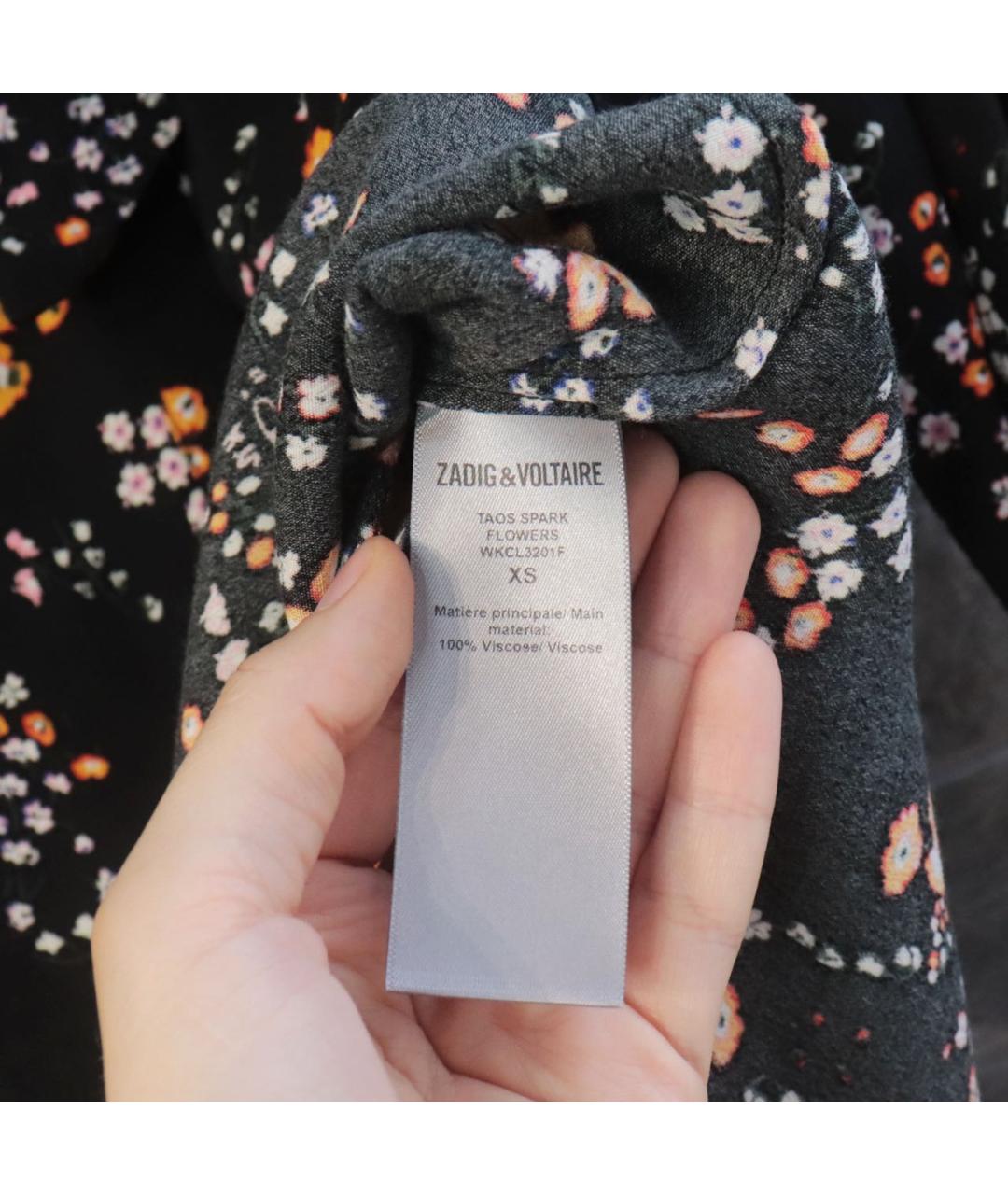 ZADIG & VOLTAIRE Мульти вискозная блузы, фото 8