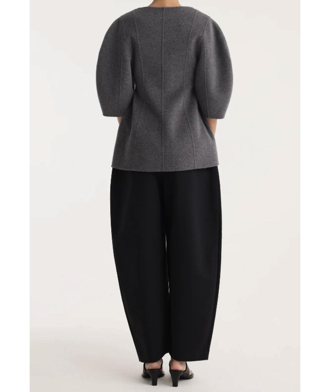 ROHE Серая шерстяная блузы, фото 5