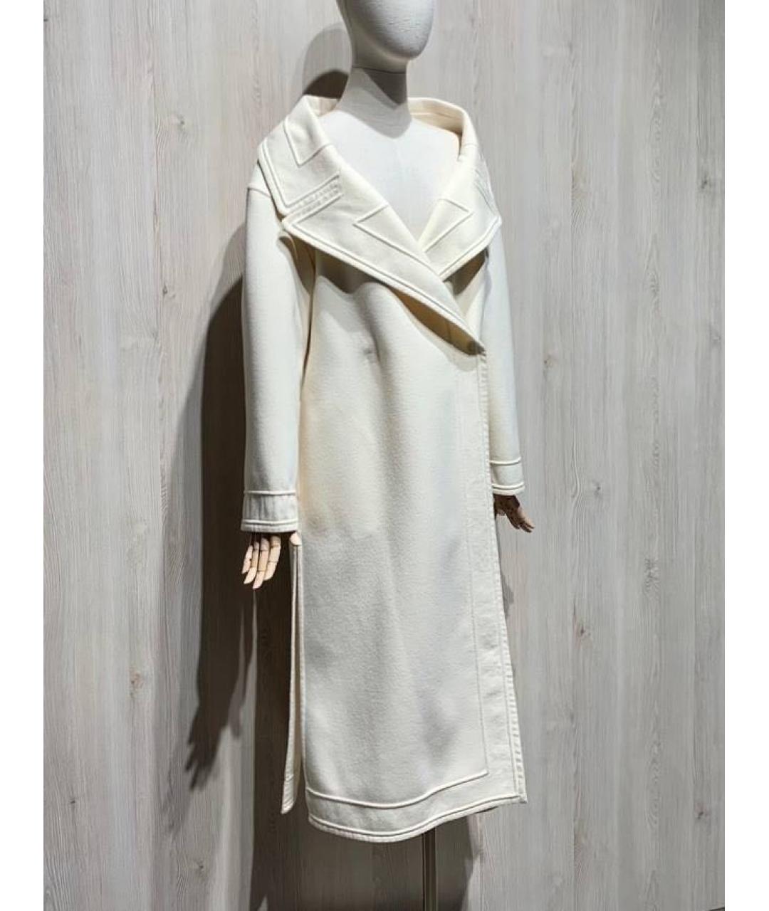 VALENTINO Бежевое шерстяное пальто, фото 2
