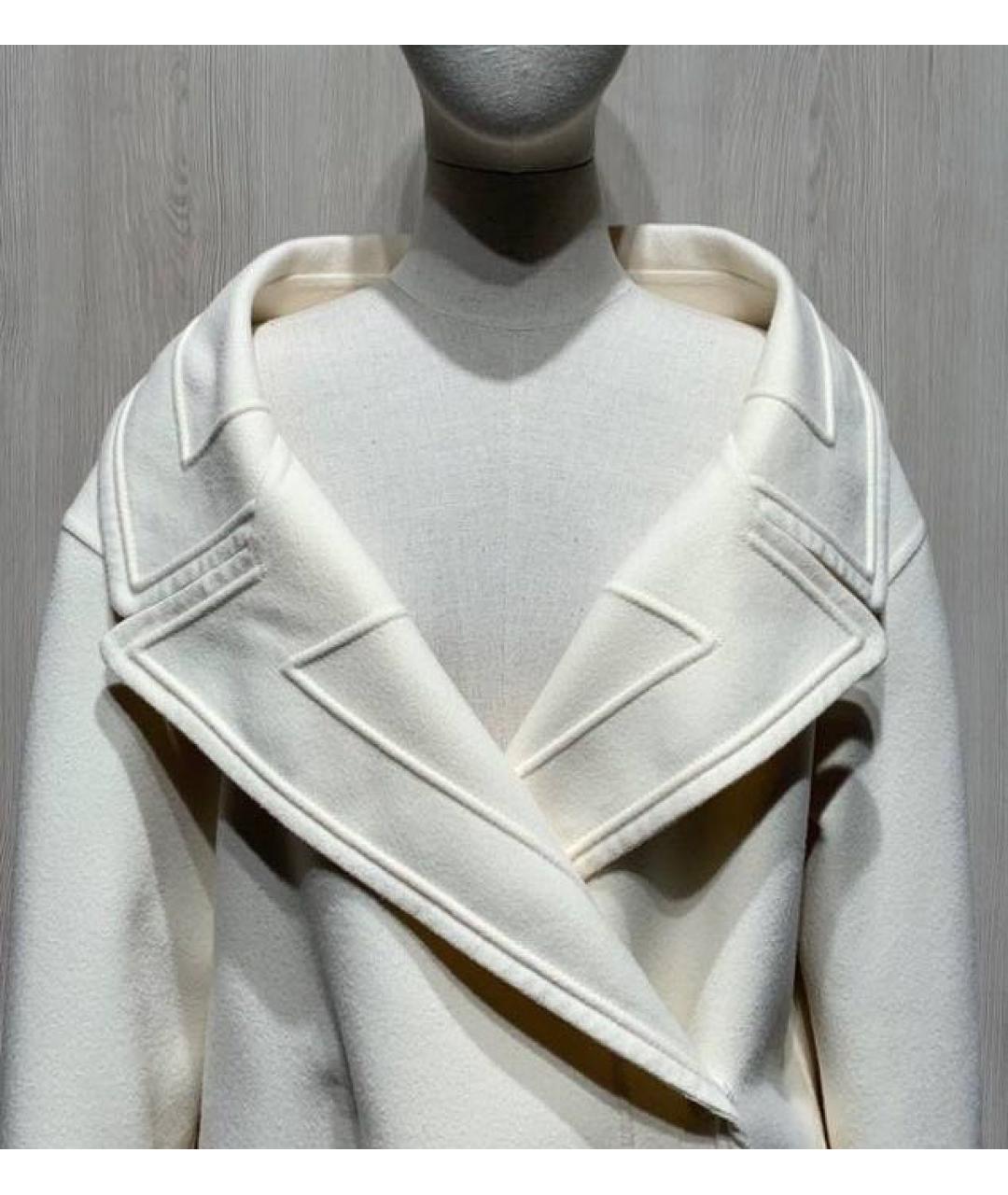 VALENTINO Бежевое шерстяное пальто, фото 3