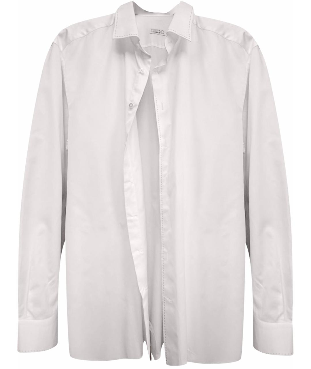 ZILLI Белая хлопковая рубашка, фото 1