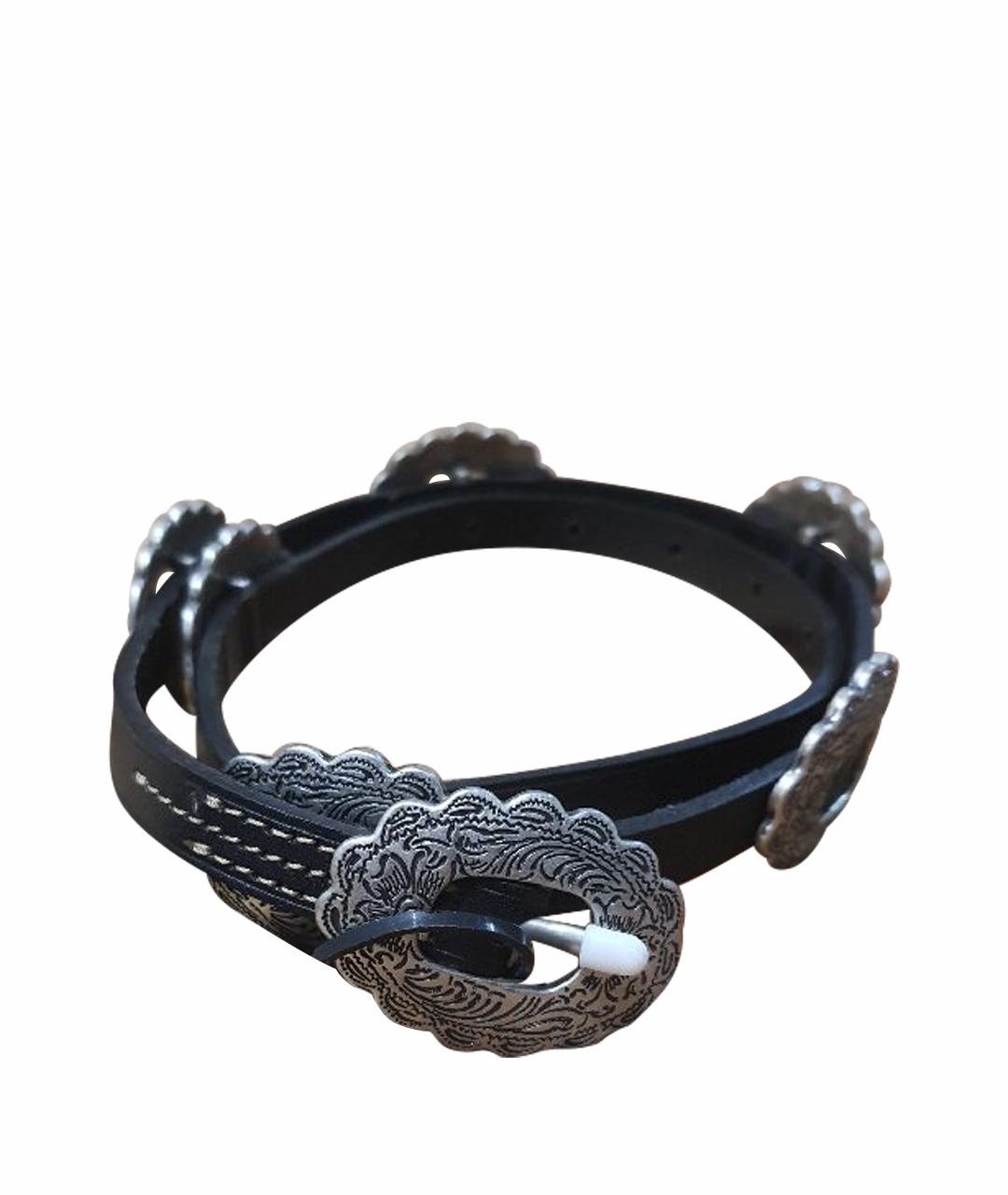 RALPH LAUREN Черный кожаный ремень, фото 11