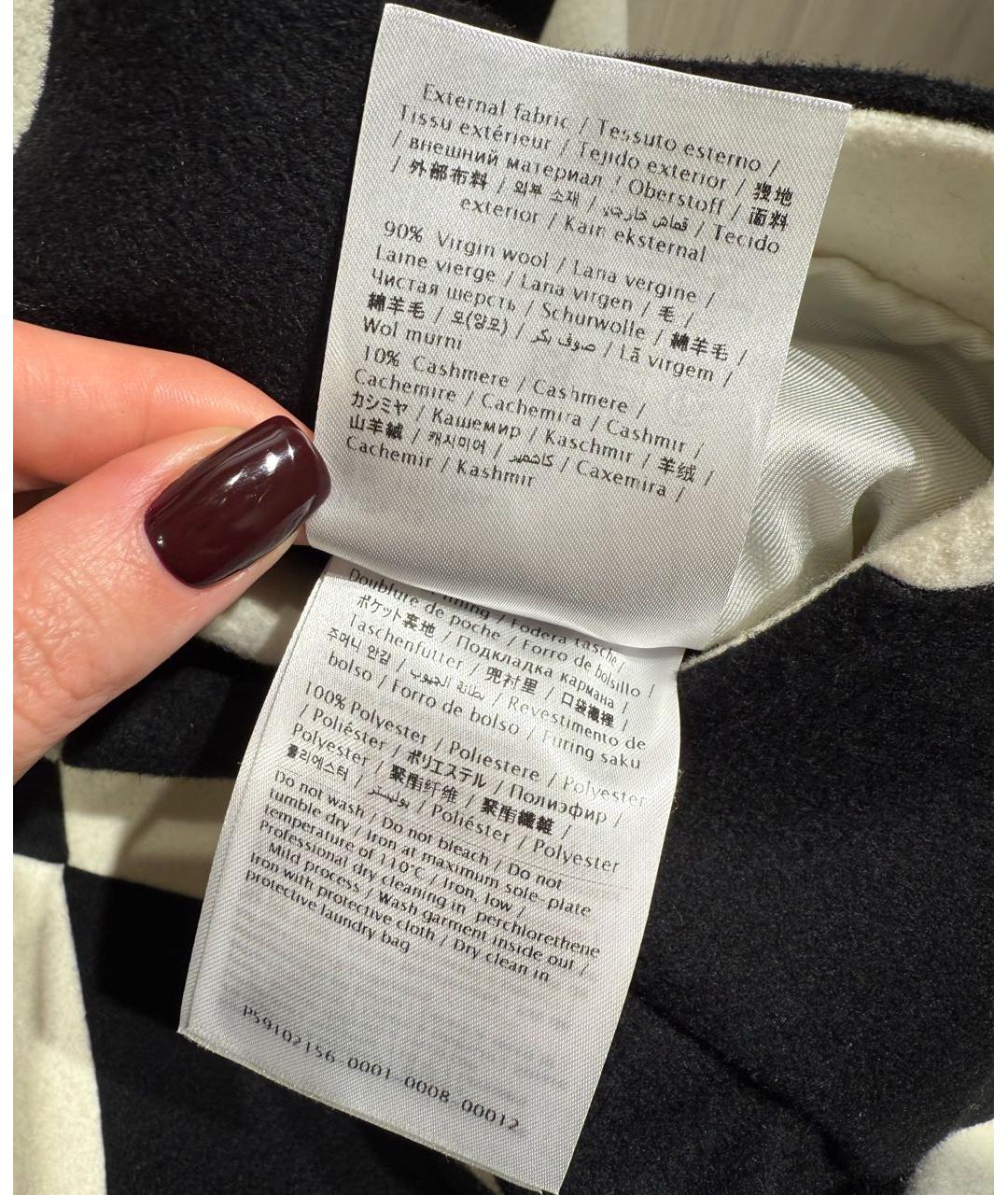 VALENTINO Мульти шерстяное пальто, фото 8