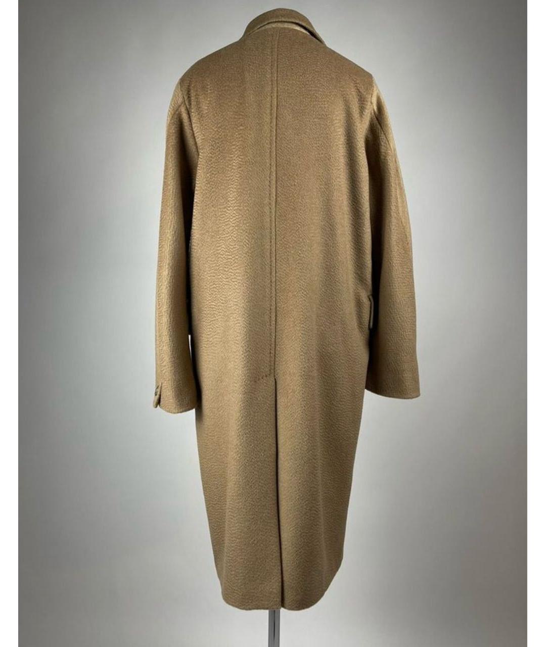 MAX MARA Бежевое шерстяное пальто, фото 6