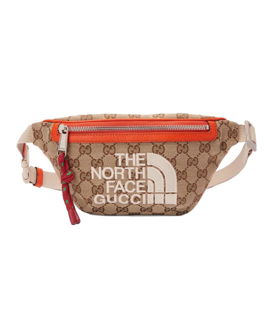 GUCCI Бежевая поясная сумка, фото 1