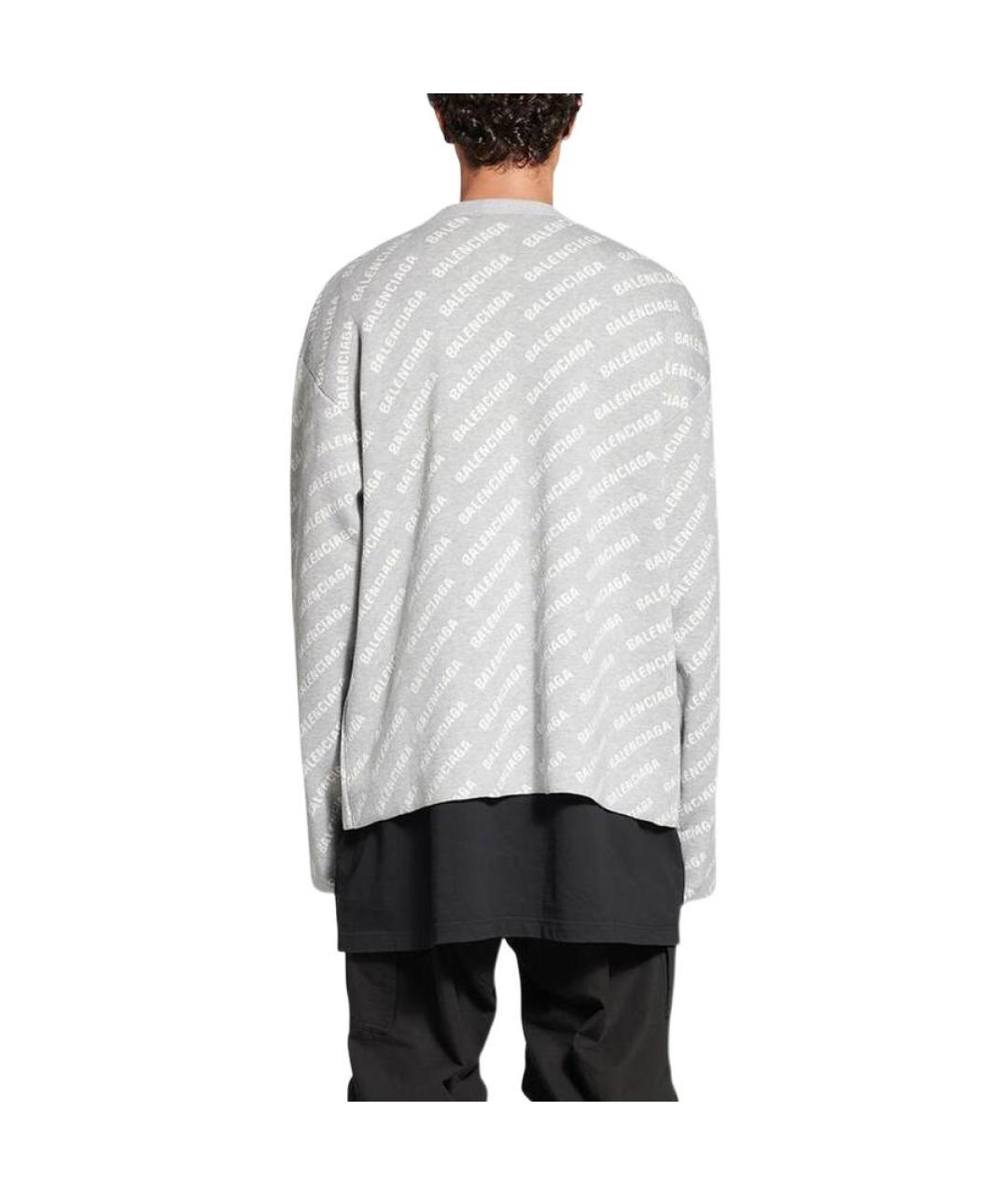 BALENCIAGA Серый кардиган, фото 5