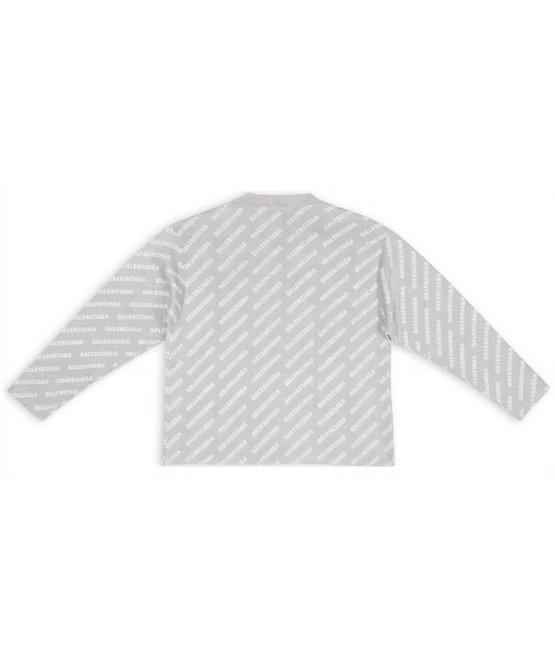 BALENCIAGA Серый кардиган, фото 2