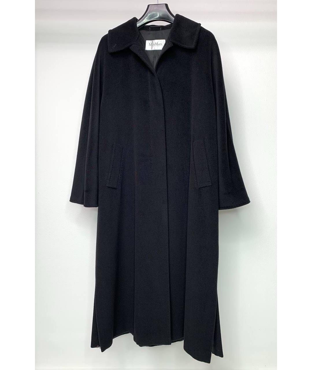MAX MARA Черное кашемировое пальто, фото 9