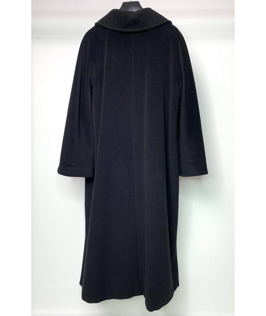 MAX MARA Черное кашемировое пальто, фото 2