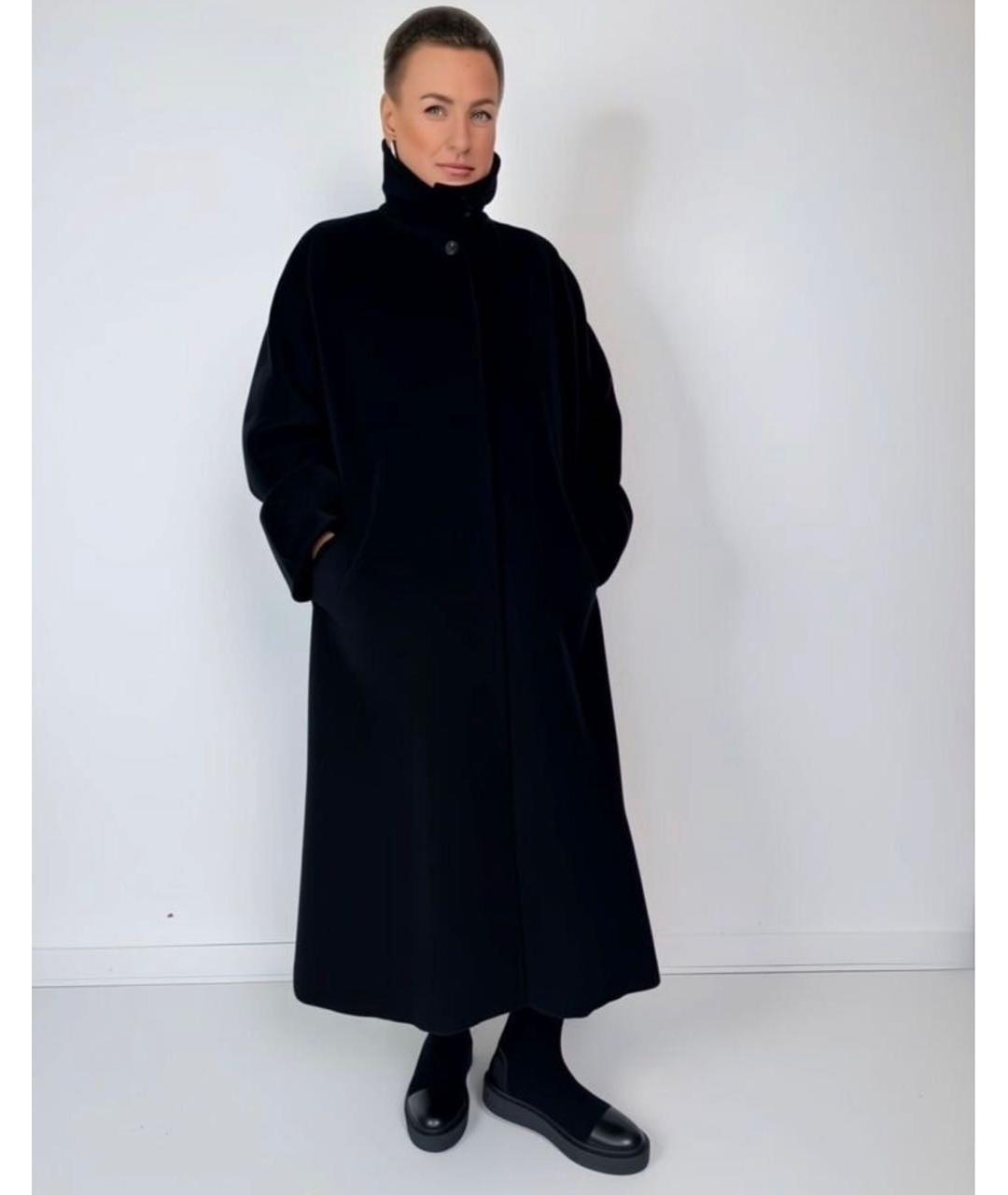 MAX MARA Черное кашемировое пальто, фото 8