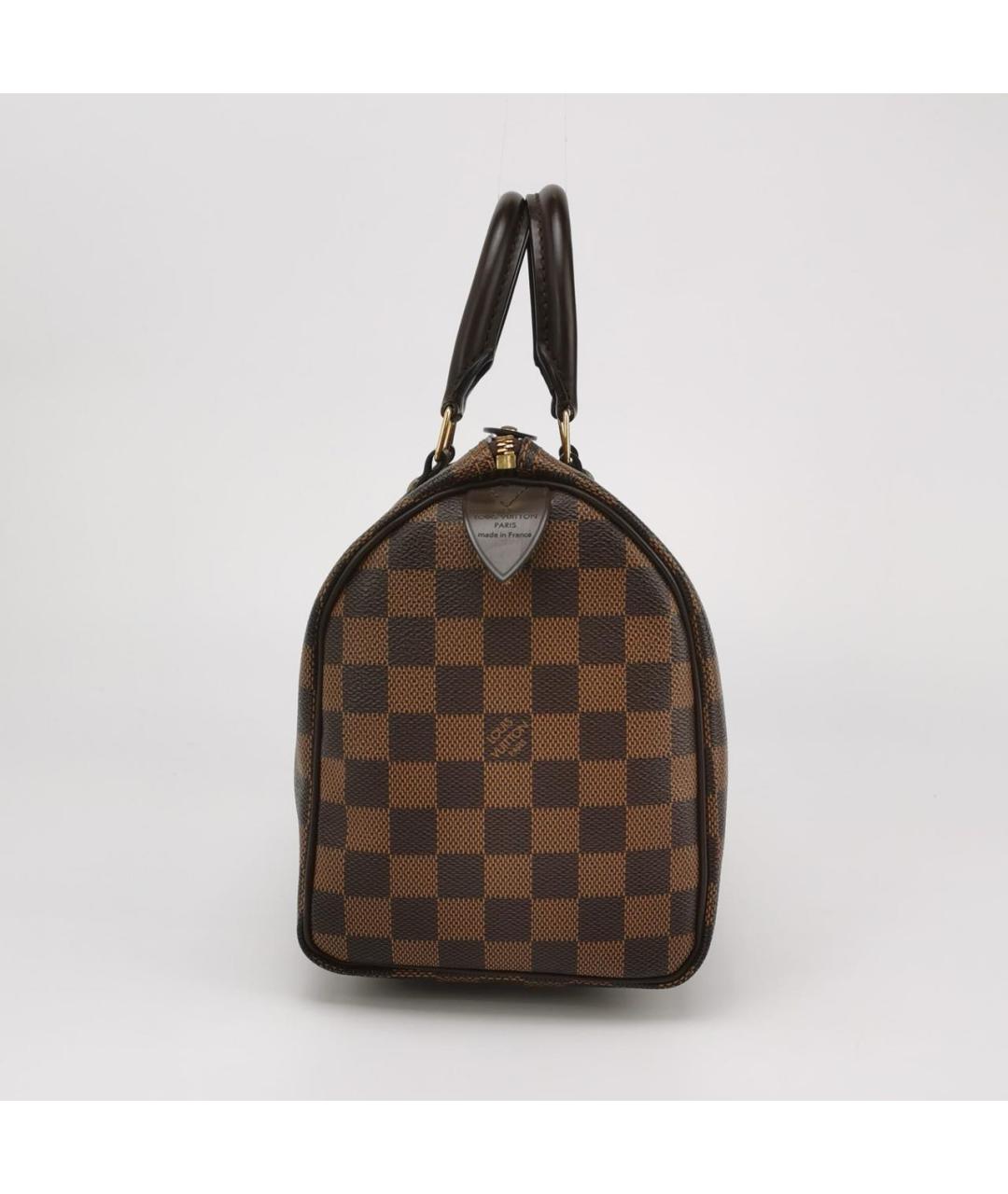 LOUIS VUITTON Коричневая сумка с короткими ручками, фото 3