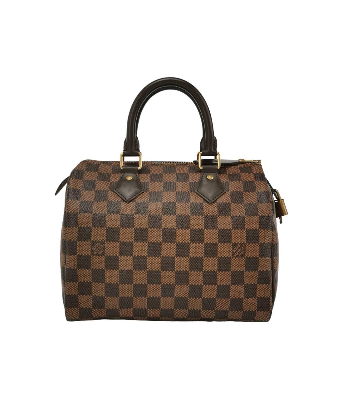 LOUIS VUITTON Коричневая сумка с короткими ручками, фото 9