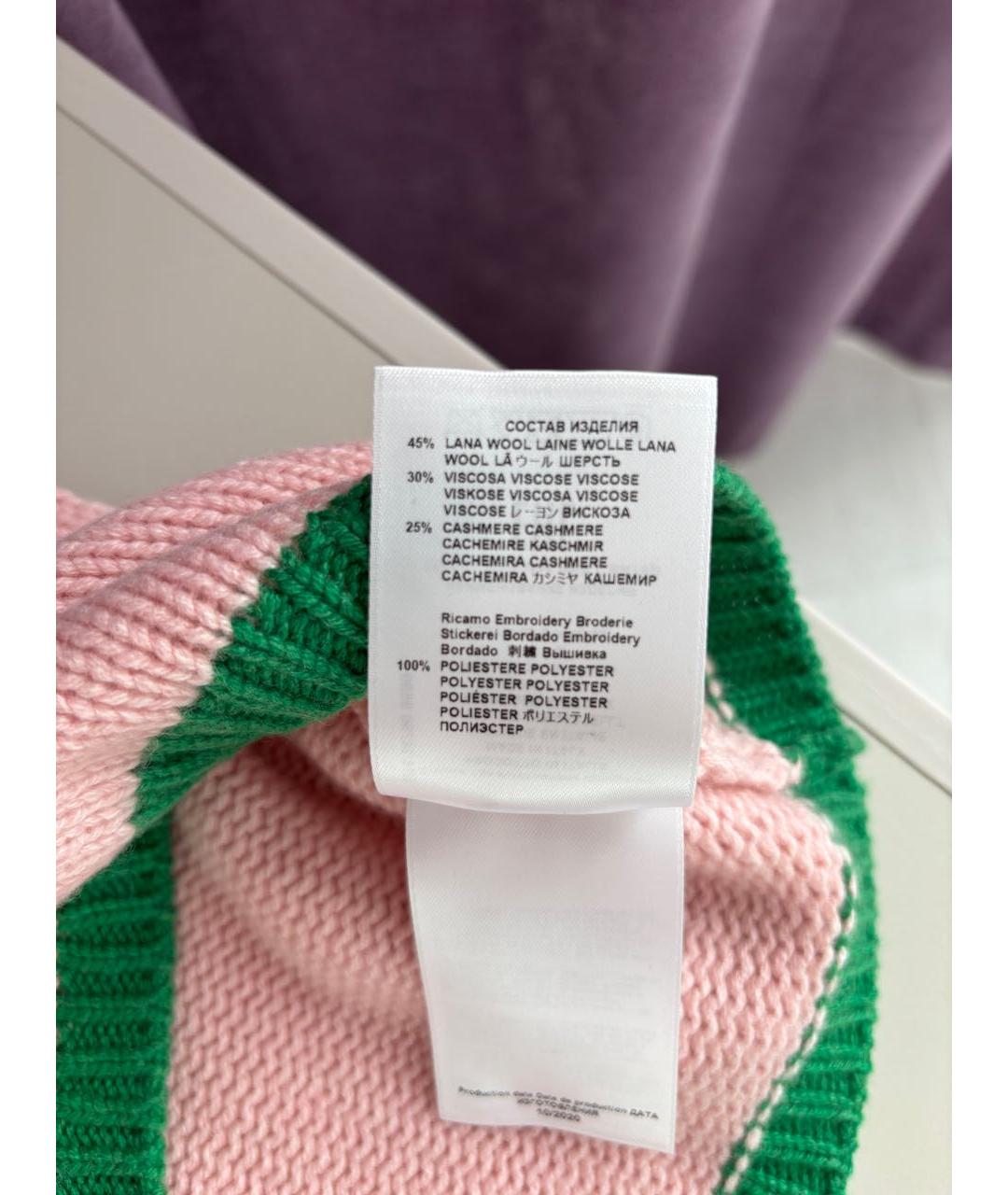 ETRO Розовая шерстяная жилетка, фото 5