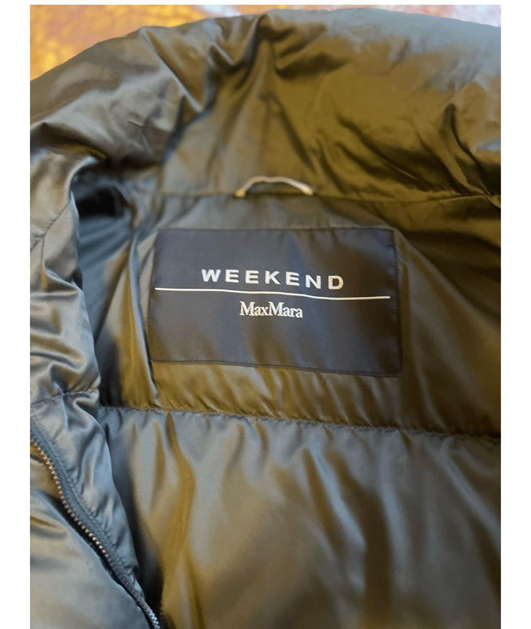 WEEKEND MAX MARA Хаки полиэстеровый пуховик, фото 3