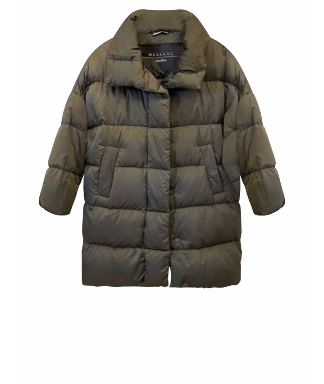 WEEKEND MAX MARA Хаки полиэстеровый пуховик, фото 1