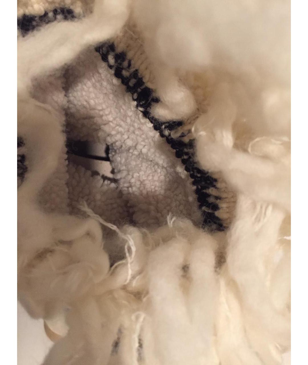 CHANEL Серые замшевые сапоги, фото 5